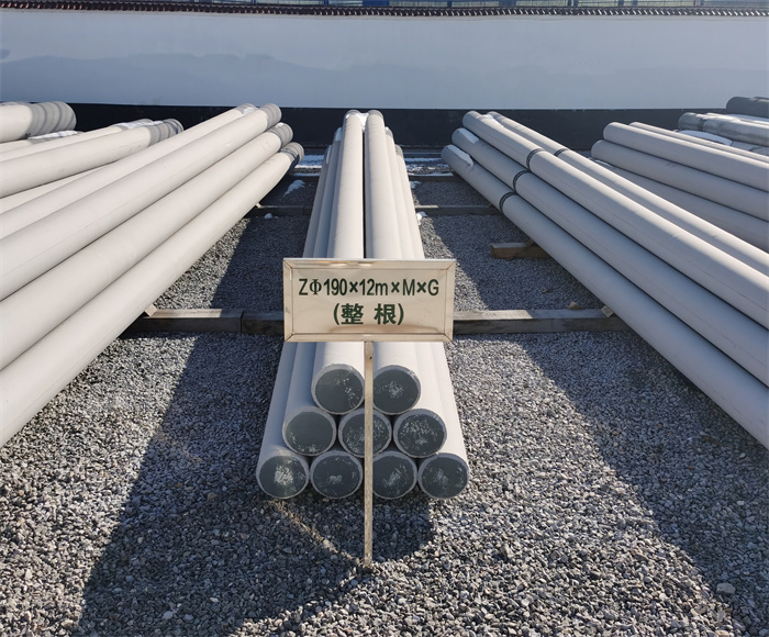 澄海190×12米钢筋混凝土水泥电线杆